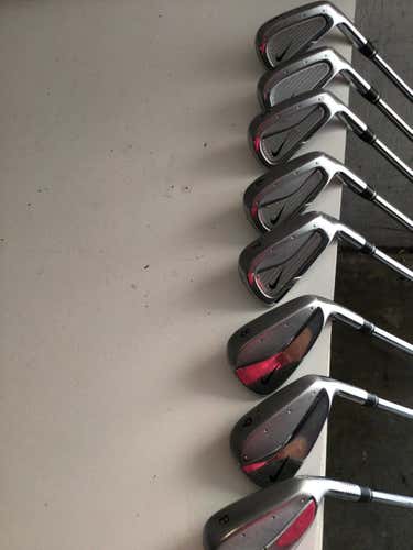 Used Nike Pro Combo Forged 3i-pw Steel Stiff Golf Iron Or Hybrid Sets