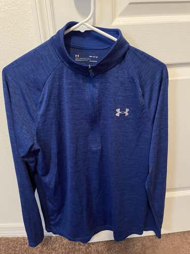 Blue Men's Used Adult Medium Under Armour Shirt