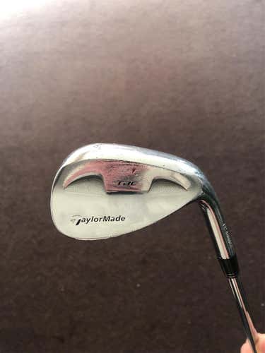 Used Men's TaylorMade Right Handed rac Wedge Wedge Flex 56 Degree Steel Shaft