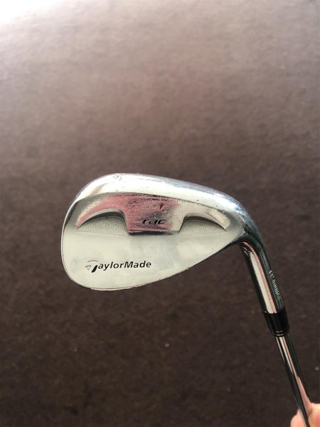 Used Men's TaylorMade Right Handed rac Wedge Wedge Flex 56 Degree Steel Shaft