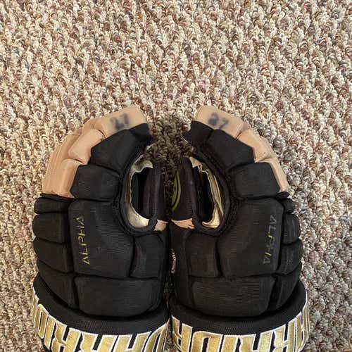 Gold Senior Warrior Alpha Pro 15" Gloves
