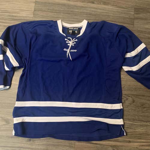 Blue Adult XXL Bauer Jersey