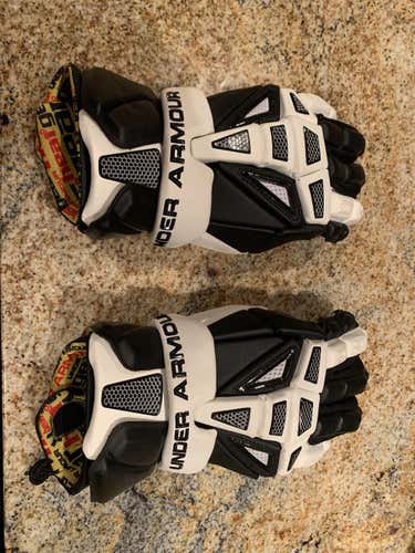Black New Under Armour 14" Lacrosse Gloves