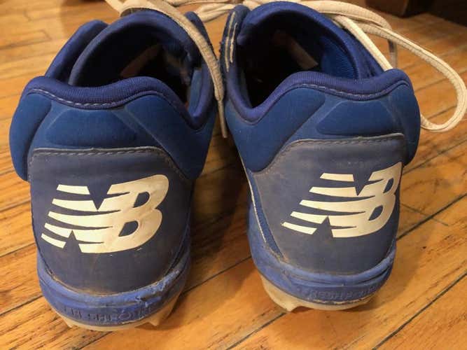 Blue Men's Molded Cleats Low Cut