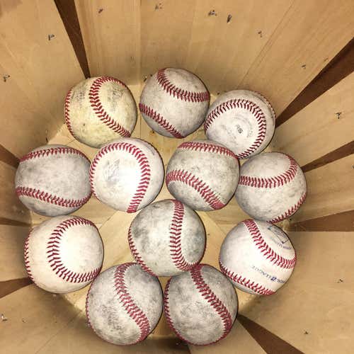 Baseballs 12 Baseballs Used