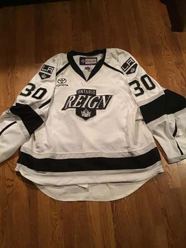 Used CCM Ontario Reign AHL Game Jersey Pro Stock size 58G