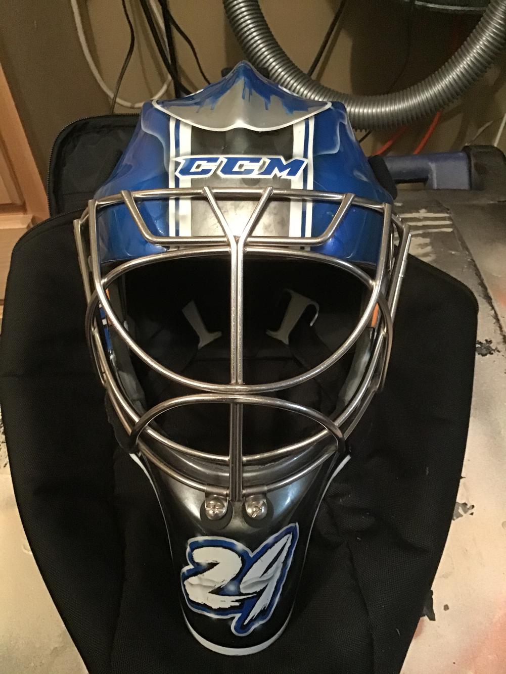 Senior CCM GFL Pro Goalie Mask USHL Pro Stock SidelineSwap