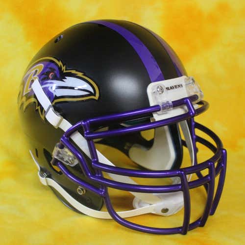 Baltimore Ravens super custom fullsize football helmet Schutt XP lg Jackson