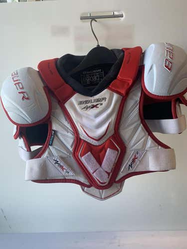 Used Bauer Vapor Apx2 Lg Ice Hockey Shoulder Pads