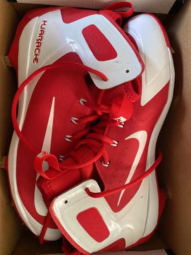 Red Men's Metal High Top