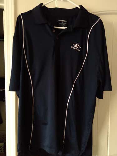EASTON HOCKEY Blue New Men's Adult XLPolo Shirt