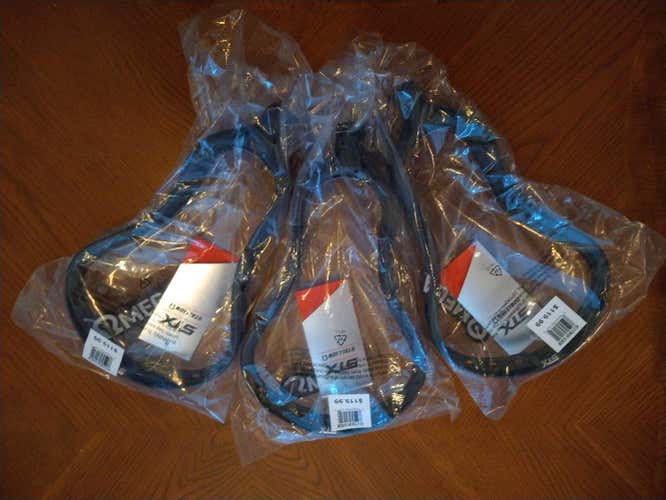 $99 Bundle Deal $99: 3 New Black STX Stallion Omega Head lacrosse Heads