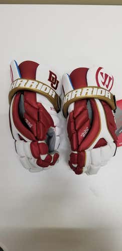 Maroon Denver New Player's Warrior Evo Lacrosse Gloves 13"