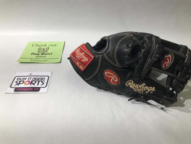 Rawlings Used Black Right Hand Throw 11.75" Baseball Glove