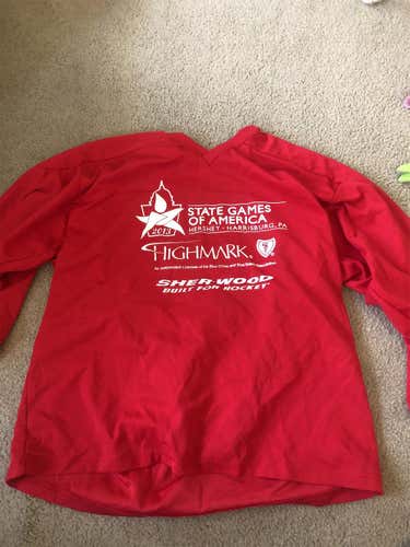 Red Adult Large Jersey
