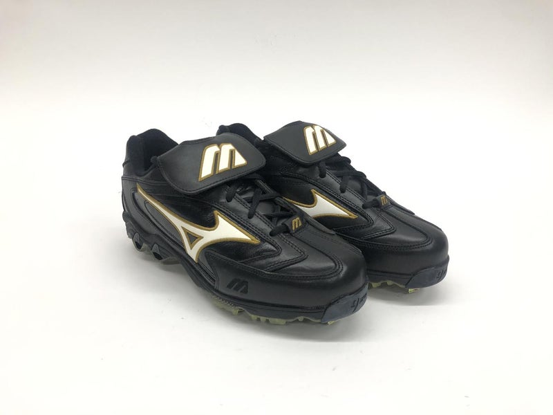 Black/White Mizuno 9-Spike Pro Ltd G3 Cleats (SIZE 9.5)