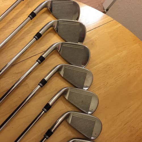 Men's Right Handed Burner Plus Stiff Flex Steel Shaft Iron Set