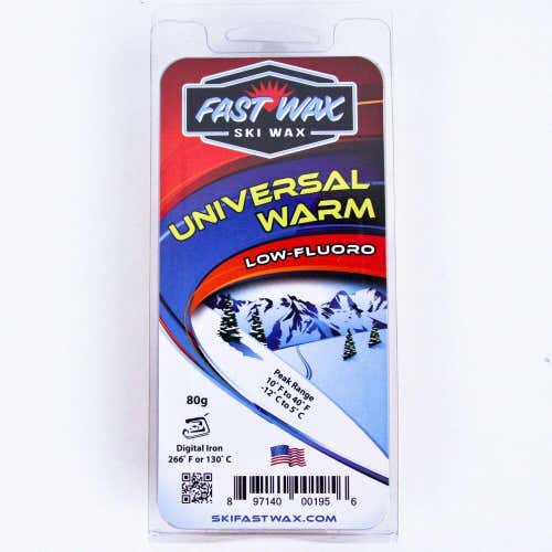 Fast Wax UNIVERSAL | Low-Fluorinated | Warm
