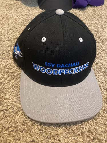 ESB Dachau Woodpeckers (DEL) Black Adult One Size Fits All Hat