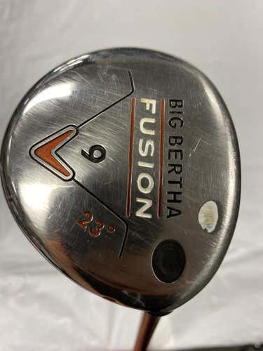 Used Callaway Big Bertha Fusion 9 Wood Graphite Regular Golf Fairway Woods