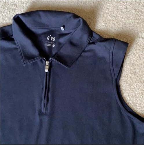 NWOT Navy Women's Sleeveless XL Nivo Shirt