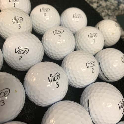 Used Vice 24 Pack (2 Dozen) Golf Balls