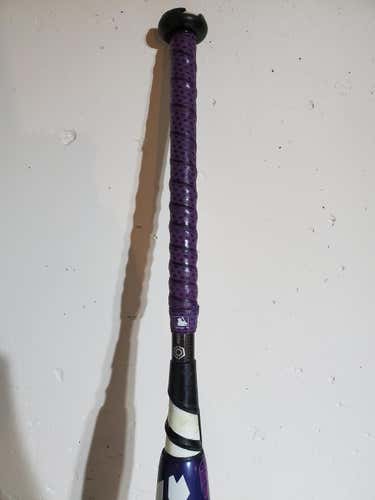 "RARE" Purple Used High School/College 2019 DeMarini Composite CF9 Bat (-10) 22 oz 32"
