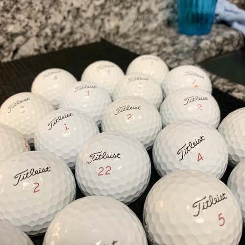 Used Titleist Pro V1x 60 Pack (5 Dozen) Golf Balls