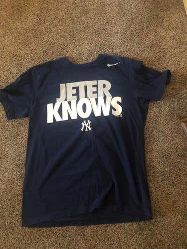 Blue Derek Jeter Knows Shirt