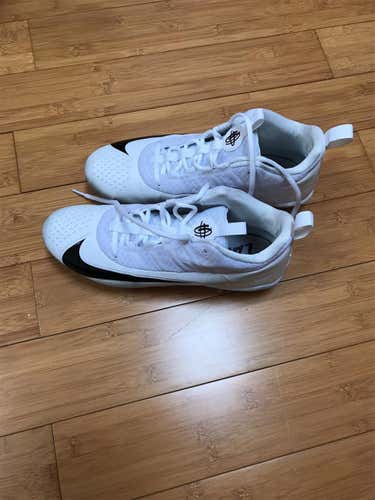 White Adult Size Men's 10.5 (W 11.5) High Top