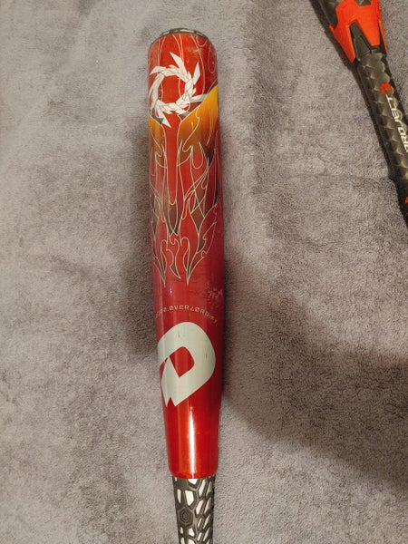 Used High School/College BBCOR Certified 2015 DeMarini Hybrid Voodoo Overlord Bat (-3) 29 oz 32"