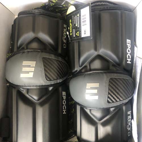 New Large Epoch Integra Arm Guards Arm Pads Lacrosse Lax Black New in box