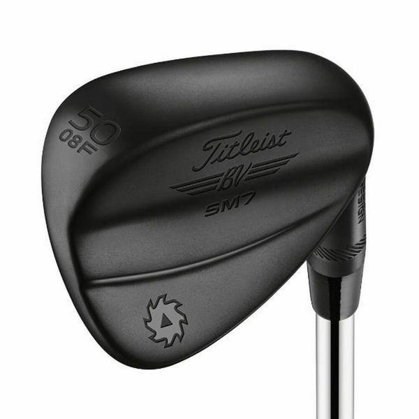 Titleist Vokey SM7 Lob Wedge 58* 04* (Jet Black, L Grind) Golf 