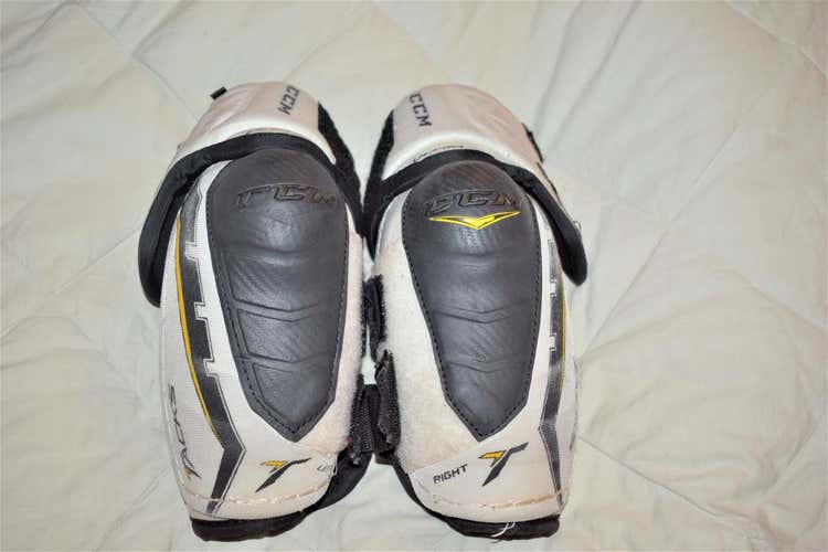 CCM Ultra Tacks D30 Hockey Elbow Pads, Junior Large