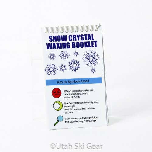 SVST Snow Crystal Waxing Booklet for Precise Ski Race Waxing