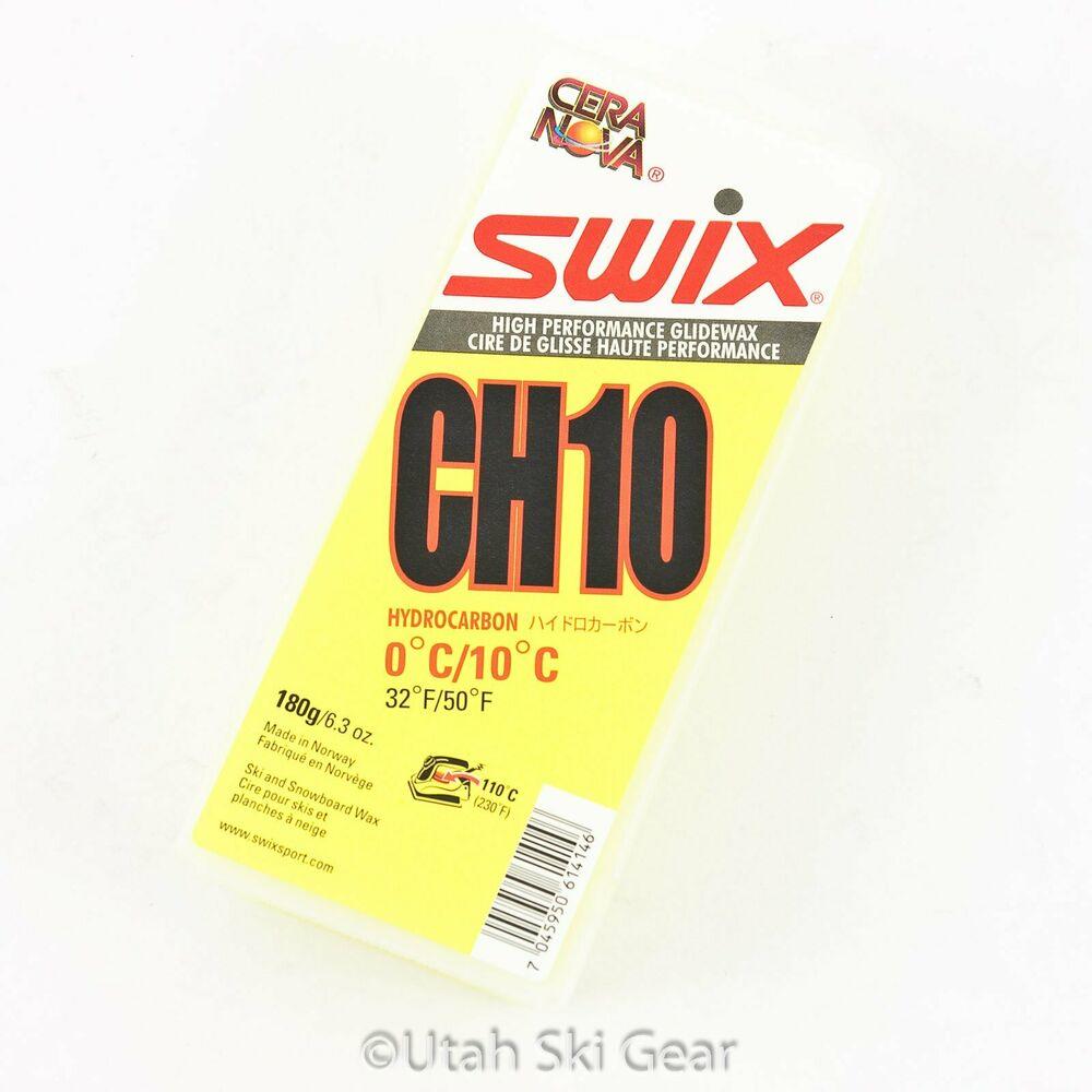 180g Bulk Packaging Swix UR10 Yellow Bio Training WaxWarm Spring Slush Ski 