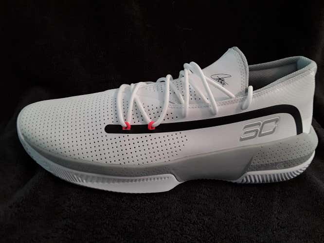 White New Size Men's 15 Under Armour Shoes