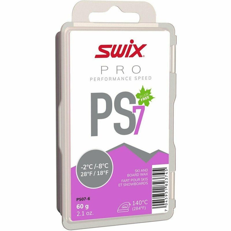 Swix Pro Performance Speed Fluor Wax Ps7 Violet 900 Grams