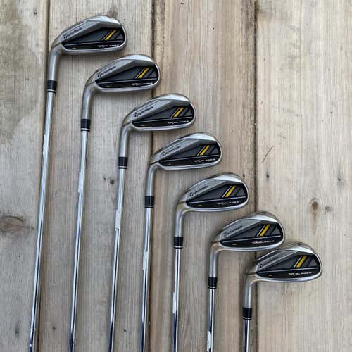 Men's Left Hand RocketBladez HL Regular Flex Steel Shaft Iron Set
