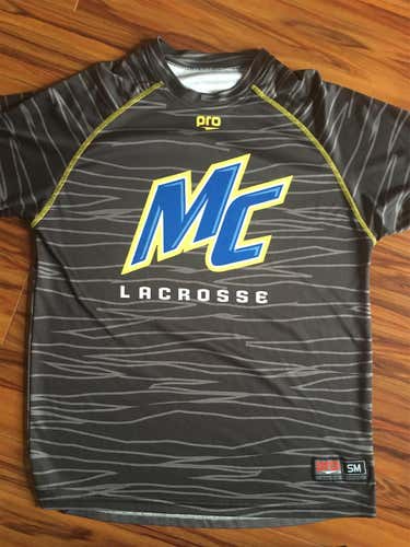 Merrimack College Lacrosse shirt.  Size S/M