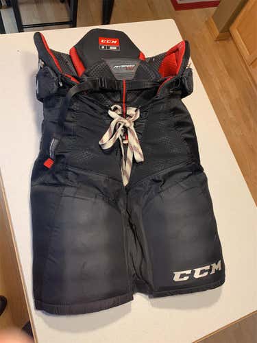 Black Senior Medium CCM JetSpeed FT1  Hockey Pants