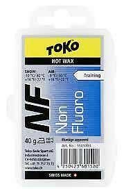 Toko NF Non Fluoro Ski Snowboard Hot Wax Blue Cold 40g