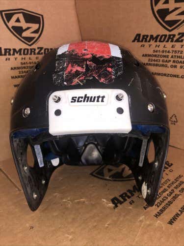 USED SCHUTT VENGEANCE PRO ADULT FOOTBALL HELMET - MEDIUM - FLAT BLACK
