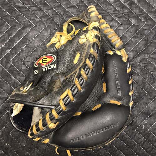 Black Kid Pitch (9YO-13YO) Catcher's  Baseball Glove