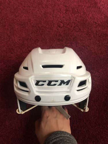White Used Small CCM Resistance Helmet