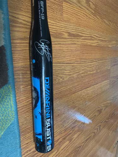 Black  2019 Hybrid Bustos Signature Model (-13) 17 oz 30" Bat
