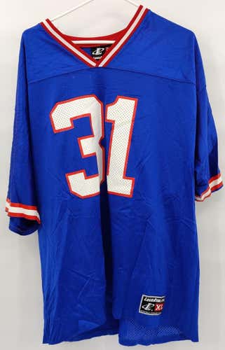 New York Giants Jason Sehorn Logo Athletic 90's Vintage NFL Authentic Football Jersey Size Adult XL