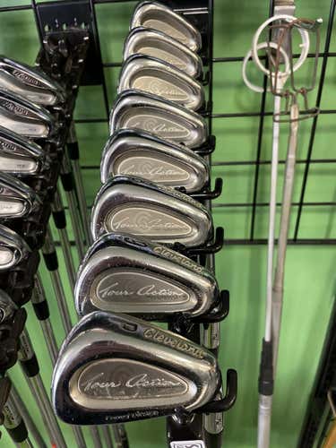 Used Cleveland Ta3 3i-pw Steel Stiff Golf Iron Or Hybrid Sets