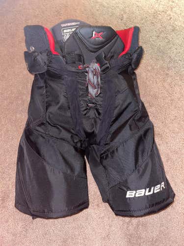 Black Senior Large Bauer Vapor 1X Hockey Pants