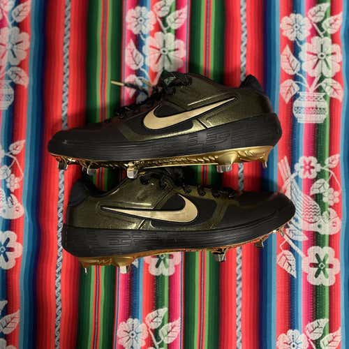 New Nike Alpha Huarache Elite 2 Low black/Gold